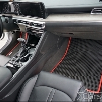 Двухслойные коврики EVA на Kia K5 III (2020->)