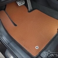 Автомобильные коврики EVA на Hyundai Santa Fe IV 3 ряда (2018-2021)