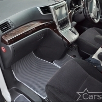 Автомобильные коврики EVA на Toyota Vellfire I пр.руль (2008-2014) 2 ряд - 2 места