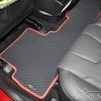 Автомобильные коврики EVA на Hyundai Santa Fe IV 3 ряда (2018-2021)