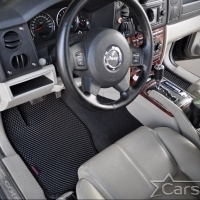 Коврики текстильные на Jeep Commander 3 ряда (2006-2010)