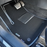 Коврики текстильные на Skoda Kodiaq I 3 ряда (2016->)