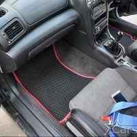 Коврики текстильные на Subaru Outback II пр.руль (1999-2003)