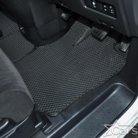 Двухслойные коврики EVA на Nissan Serena III C25 пр.руль (2005-2010)