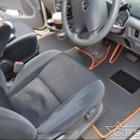 Двухслойные коврики EVA на Toyota Estima II пр.руль (2000-2006)