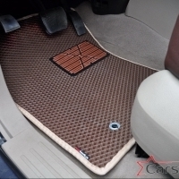 Двухслойные коврики EVA на Linkoln Navigator II 3 ряда (2003-2006)