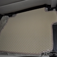 Двухслойные коврики EVA на Toyota Sequoia II 3 ряда (2008->)