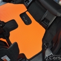 Двухслойные коврики EVA на Toyota Sienta II пр.руль (2015->)