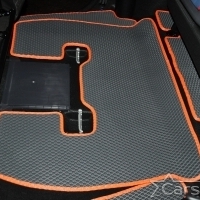 Двухслойные коврики EVA на Lada Largus I рестайл (2021->)