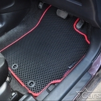 Двухслойные коврики EVA на Toyota Ractis I пр.руль 2WD (2005-2010) 