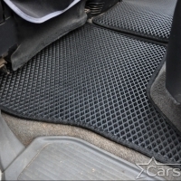 Двухслойные коврики EVA на Mitsubishi Pajero III 5D (2000-2007)