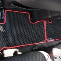 Двухслойные коврики EVA на Ford Galaxy II рестайл 3 ряда (2010-2015)