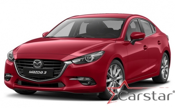 Текстильные коврики для Mazda 3 III (2013-2019)