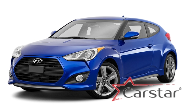Двухслойные коврики EVA для Hyundai Veloster I (2011-2017) 