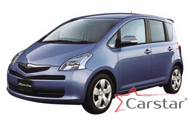 Текстильные коврики для Toyota Ractis I пр.руль 2WD (2005-2010) 