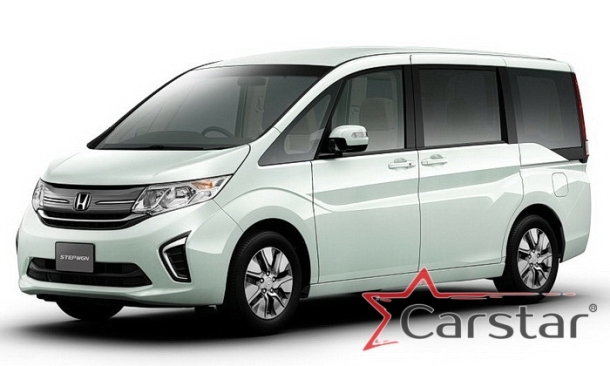 Двухслойные коврики EVA для Honda Stepwgn V пр.руль (2015->)