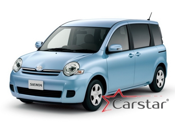 Двухслойные коврики EVA для Toyota Sienta I пр.руль (2003-2015)