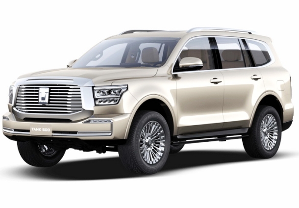 Двухслойные коврики EVA для Tank 500 (2021->)