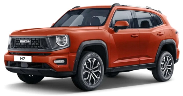 Автомобильные коврики EVA для Haval H7 (2024->)