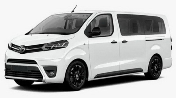 Текстильные коврики для Toyota ProAce II 7 мест Long (2016-2024)