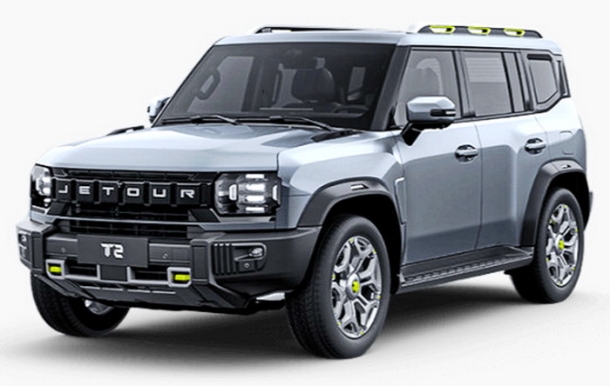 Двухслойные коврики EVA для Jetour T2 (2023->)