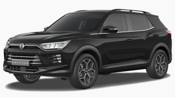 Двухслойные коврики EVA для KGM Korando (2023->)