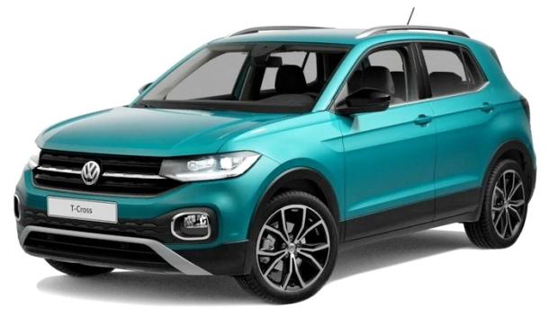Двухслойные коврики EVA для Volkswagen T-Cross (2018->)