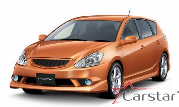 Автомобильные коврики EVA 3D для Toyota Caldina III Т240 пр.руль (2002-2007)