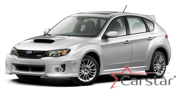 Автомобильные коврики EVA 3D для Subaru Impreza III пр.руль (2007-2011)