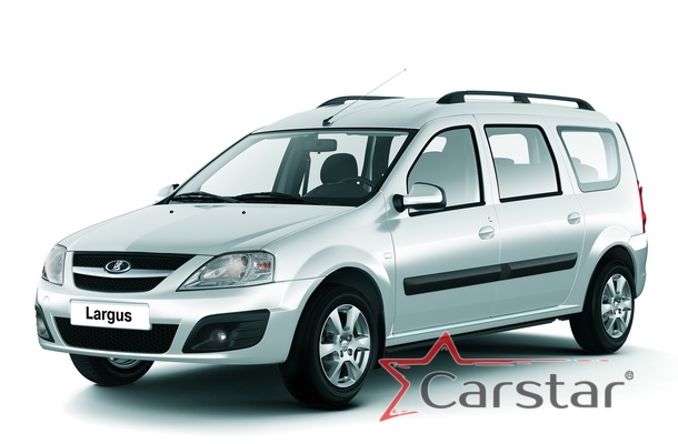 Автомобильные коврики EVA 3D для Lada Largus I 3 ряда (2012-2021)